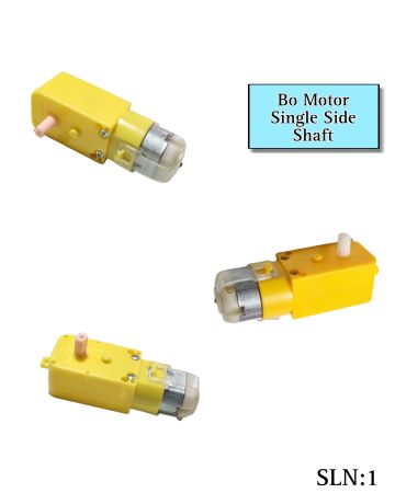 BO Motor Single side shaft