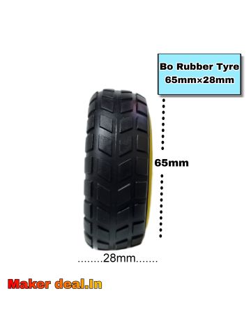 BO Rubber Tyre 65mm28mm