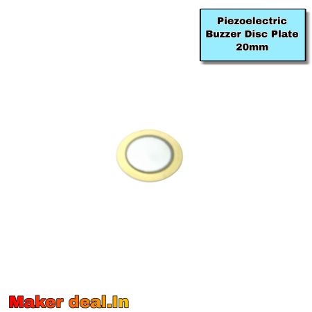 PIEZOELECTRIC BUZZER DISC PLATE 20 MM